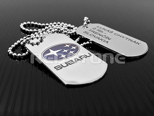 Vojenské známky SUBARU